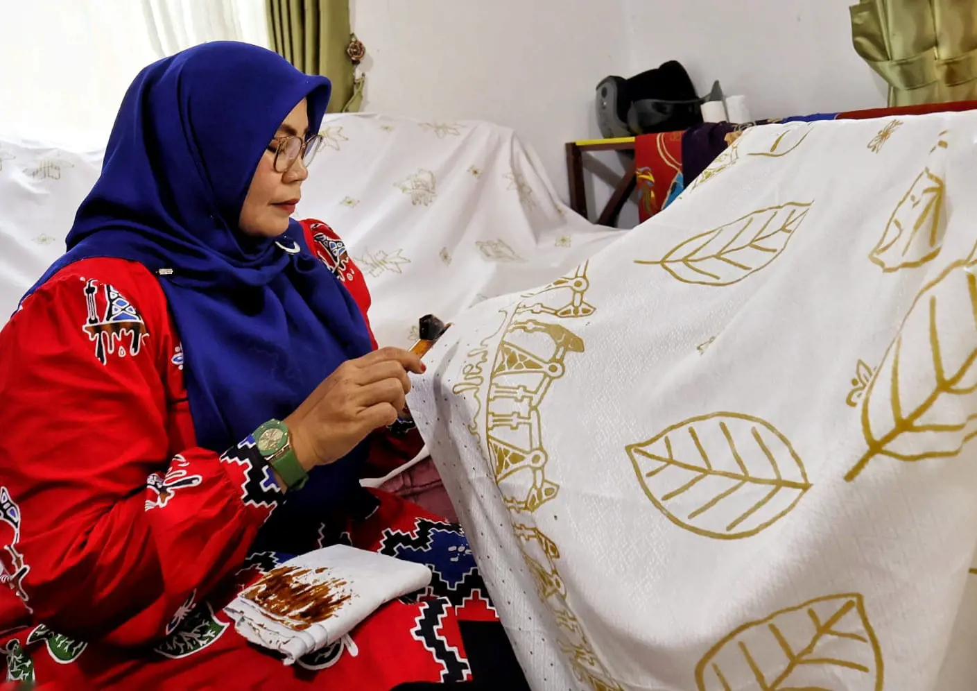 Hari Batik Nasional, Komitmen PHR Berdayakan Masyarakat dan Lahirkan Batik Khas di Tanah Sumatera