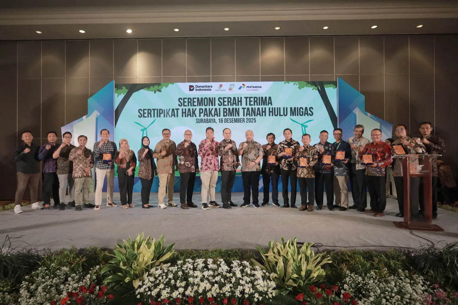 Pemerintah Serahkan 80 Sertipikat Hak Pakai Lahan kepada Subholding Upstream Pertamina Group, Perkuat Kepastian Hukum Aset Hulu Migas