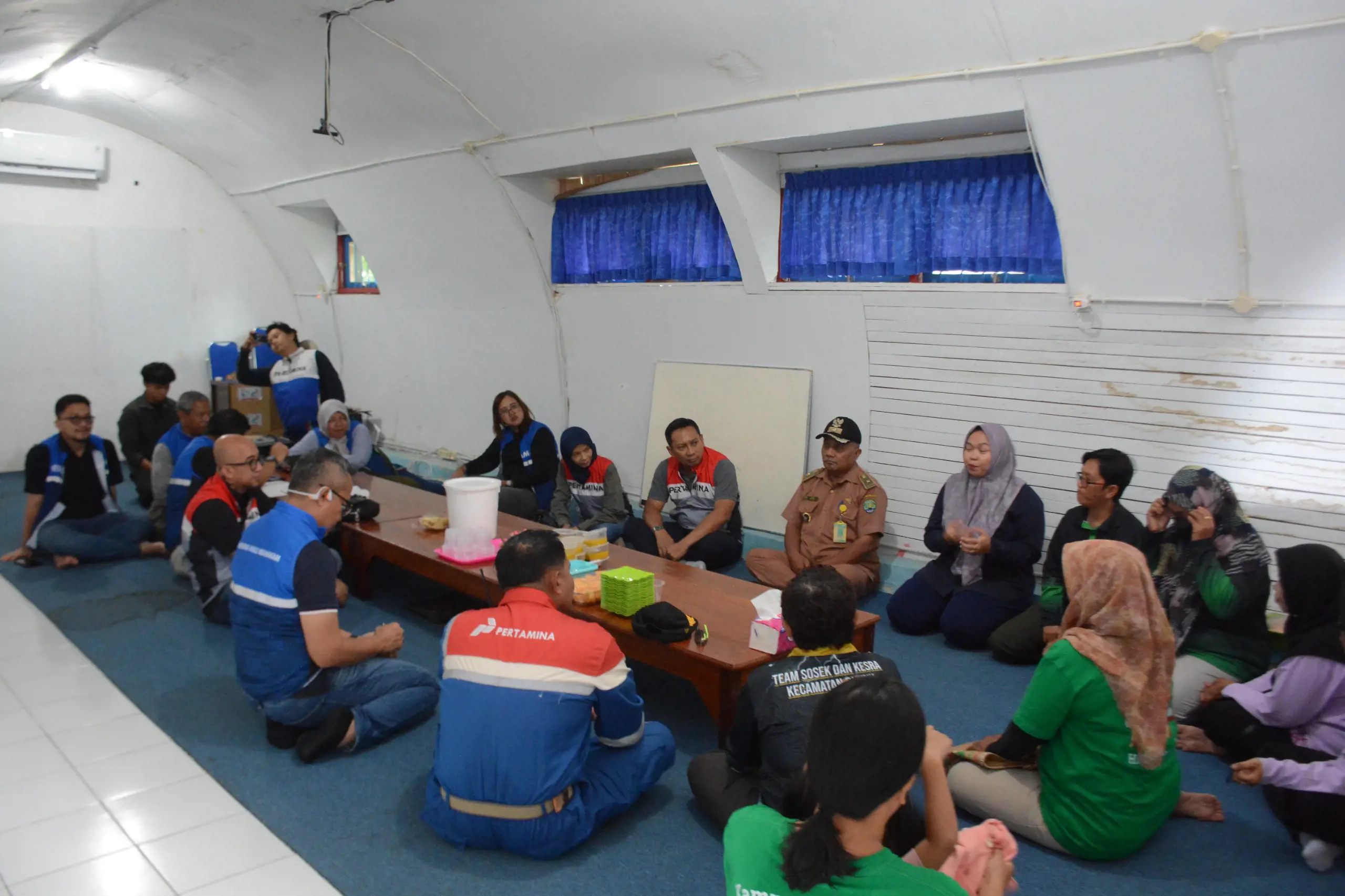 Manajemen Pertamina Hulu Indonesia Lakukan Monitoring dan Evaluasi Program CSR Perusahaan di Wilayah Pulau Bunyu