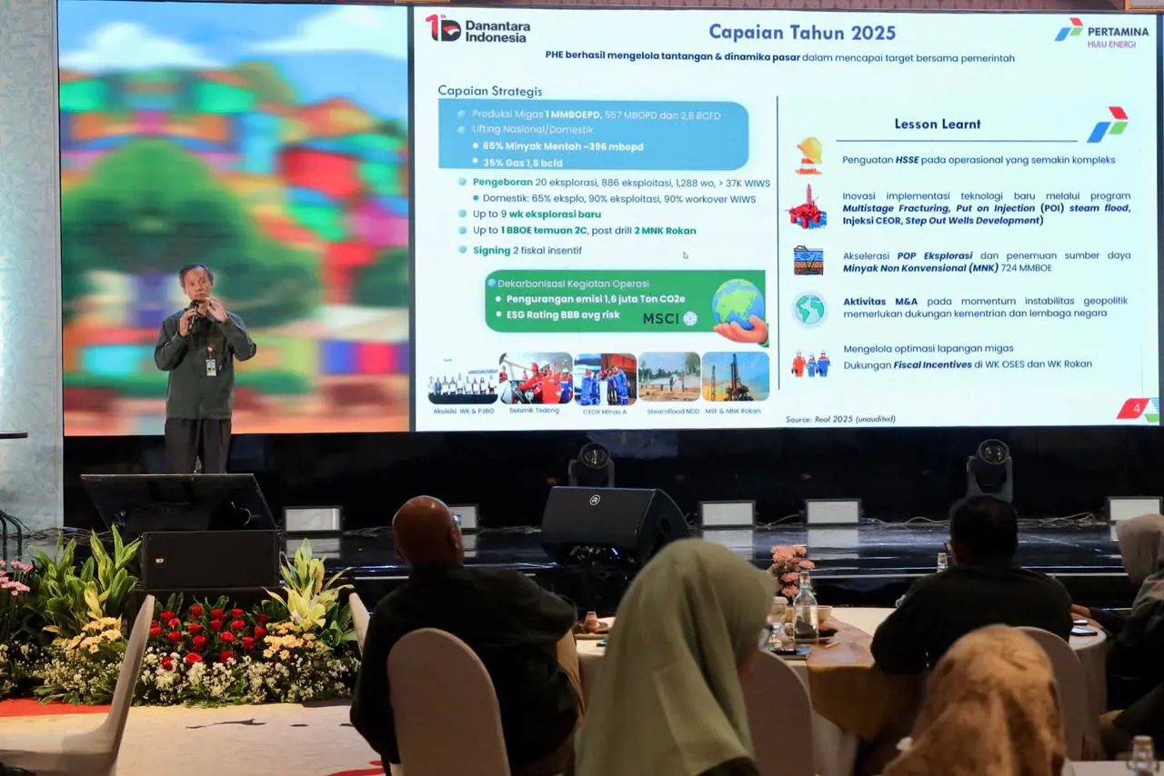 PHE Perkuat Peran Strategis Jaga Ketahanan Energi Nasional Jangka Panjang