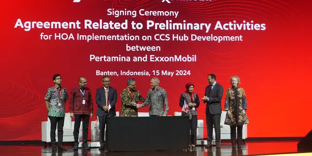 Pertamina Hulu Energi Jalin Kerja Sama dengan ExxonMobil Soal Carbon Capture