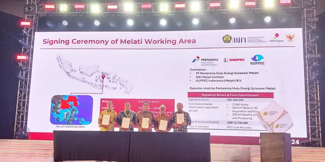 Konsorsium PHE-Sinopec Siap Kelola Wilayah Kerja Melati